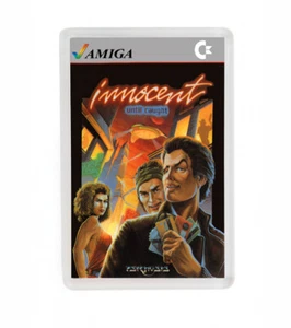 INNOCENT UNTIL CAUGHT AMIGA COMMODORE FRIDGE MAGNET IMAN NEVERA - Imagen 1 de 1