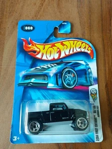 2004 Hot Wheels #60 First Editions 60/100 HUMMER H3T Black w/Chrome C2753 - Picture 1 of 2