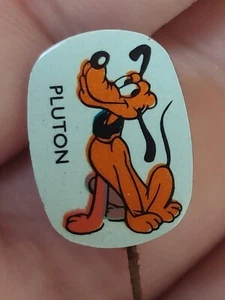 PLUTO / PLUTON  Walt Disney 1970s  Vintage pin made in Yugoslavia  RARE - Picture 1 of 2