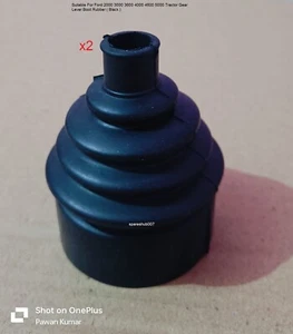 Per Ford 2000 3000 3600 4000 4600 5000 Trattore Leva Ingranaggio Stivale Gomma (NERO) - Foto 1 di 2