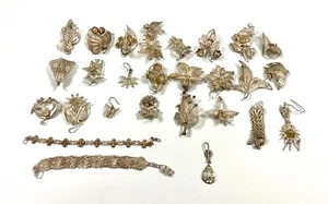 Silver 925 Mixed Jewellery Lot 142.48 Grams (Most Pieces Not Scrap) - Picture 1 of 8