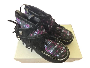 Ladies Southwest Native American Style High Tops Shoes Size 8, casual - Picture 1 of 3