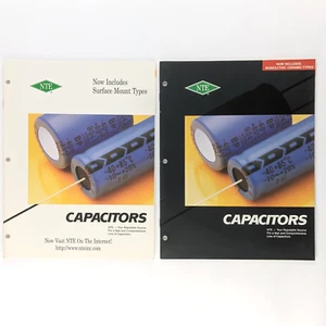 1996 1997 NTE Capacitor Catalogs, Vintage Electronics Parts - Foto 1 di 11