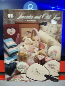 LAVENDER AND OLD LACE CROSS STITCH PATTERNS VANESSA ANN COLLECTION FLOWERS HEART - Picture 1 of 1