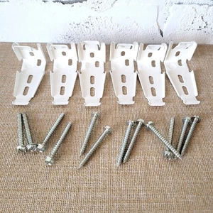6 Hunter Douglasienhalterungen Easyglide Waben Zellfaltenschirm SET 2515 - Bild 1 von 2