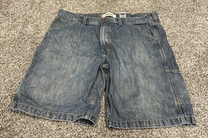 Pantalones cortos de mezclilla para mujer talla W38 Levi’s azul carpintero - Imagen 1 de 3