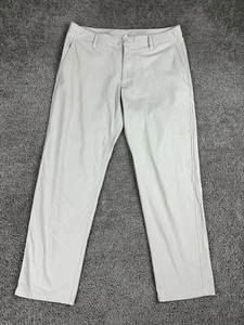 Pantalones de golf Footjoy para hombre 34x30 marfil beige rendimiento golf chinos bolsillos - Imagen 1 de 14