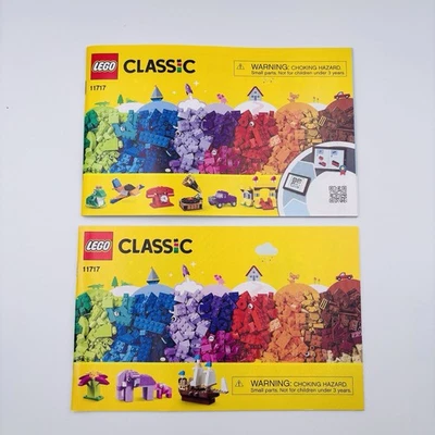 Lego CLASS 11717 Instruction Set Of 2 E1-0107 - Image 1 of 4