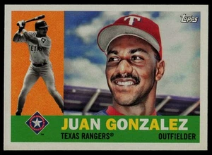 2017 Topps Archives #32 Juan Gonzalez Texas Rangers - Picture 1 of 2