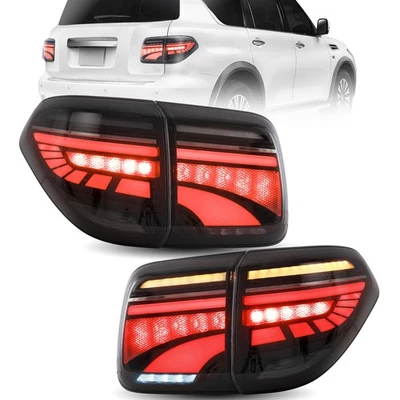 Luces traseras completas VLAND para Nissan Armada 2017-2020/2012-2019 Patrol (Y62) Foto 1 de 4