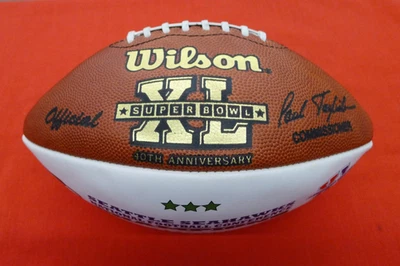 2006 Superbowl XL 40 Seattle Seahawks Official Ball, Leather, NFL Limited Editio - Image 1 of 4