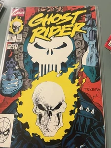 GHOST RIDER 6 - PUNISHER      - 1990  DANNY KETCH  SERIES  - MARVEL COMICS - Imagen 1 de 2