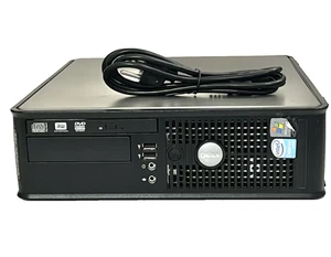 Dell OptiPlex 755 DT Intel Celeron 2.0GHz 500GB 4GB Ram RS-232  WINDOWS 10 32BIT - Picture 1 of 9