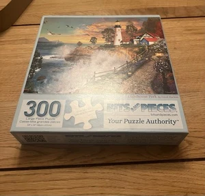 Bits and Pieces 300 Piece Jigsaw Puzzle. Lighthouse Park. David Maclean Complete - Picture 1 of 1