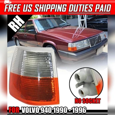 Lámpara de esquina delantera señal de giro luz carcasa derecha se adapta a Volvo 940 960 1990-96 Foto 1 de 4