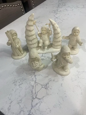 Department 56 Snowbabies Figurine Set Of 5 - Image 1 of 4