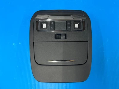 2025 FORD F150 LARIAT ROOF OVERHEAD CONSOLE STORAGE WITH POWER REAR GLASS BLACK - Image 1 of 4