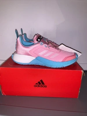 Adidas LEGO J Sport Kids Shoes Sneakers Pink Light Blue GY2611 Size 6 - Image 1 of 4