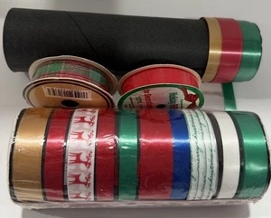 Lote De Colección - 13 Rollos Cleo Cinta de Navidad + Commodore + Lawrence NUEVO - Regalo - Imagen 1 de 7