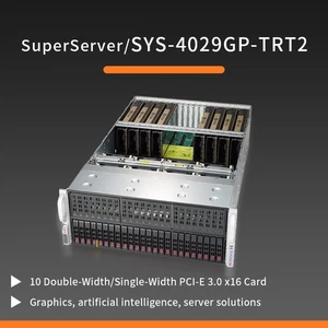 Supermicro SuperServer 4029GP-TRT2 With 2x8260Y CPU, 256GB RAM, 10x 3090 24GB - Picture 1 of 6