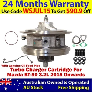 Upgrade Billet Turbo Core+Oil Feed Pipe For Mazda BT-50 3.2L 2015 Onwards - Picture 1 of 19