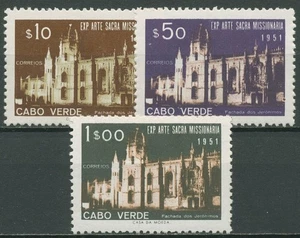 Capo Verde 1953 Esposizione di Arte Missionaria 296/98 MNH - Foto 1 di 1