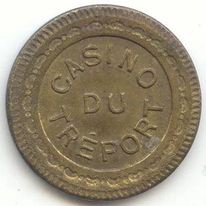 Casino du Treport 75 Token, A Consommer, Brass, France - Picture 1 of 2