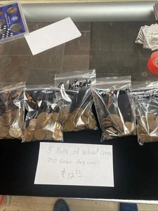 250 Wheat Cents. $12.50 - Picture 1 of 1