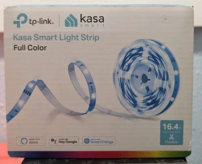 Kasa Smart LED Light Strip 16.4ft WiFi LED Strip Alexa Google Home - Image 1 of 2