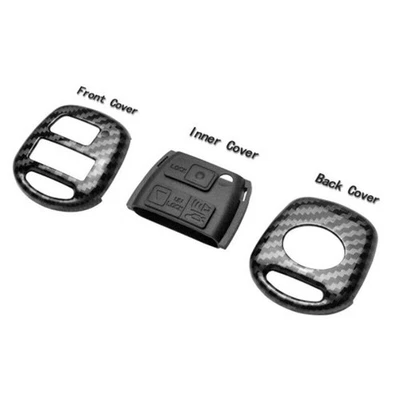 Carbon Fiber Car Key Fob Cover For Lexus RX350 2007-2009 Remote Case Skin Jacket - Image 1 of 4