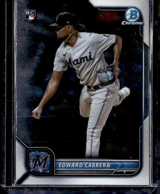 2022 Bowman Chrome #44 Edward Cabrera - Image 1 of 2