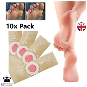 10x Corn Removal Medicated foot plasters pads Natural wart remover Feet plaster - Picture 1 of 7