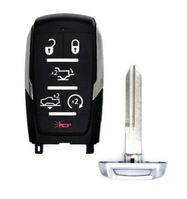 原始设备制造商无锁版 2019 2020 2021 2022 道奇 RAM 1500 限量遥控智能钥匙链 — 第 1/3 张图片