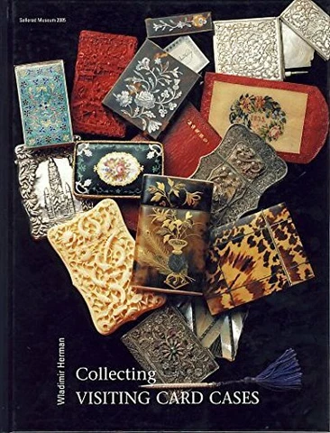 Collecting Visiting Card Cases by Wladimir Herman. A book for collectors Cover