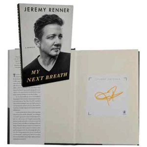Jeremy Renner "My Next Breath: A Memoir" Autographed Book - Bild 1 von 1