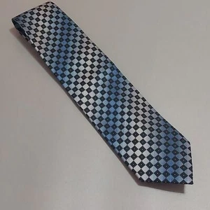 Chereskin Geometric Print Blue Neck Tie - Picture 1 of 6