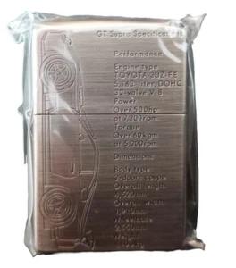 TRD Mk4 Toyota Supra Zippo Oil Lighter Limited Edition. SUPER RARE. - Picture 1 of 8