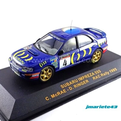 Subaru Impreza 555 #4 McRae - Ringer RAC 1995 Qualità IXO - Immagine 1 di 4