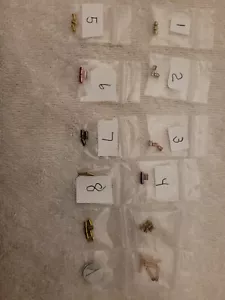 (2) SETS American Padlock Top and Bottom Pins, Anti-bypass Wafers & Springs - Picture 1 of 9