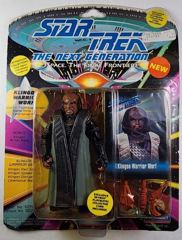 Star Trek The Next Generation * WORF * Klingon 5" Action Figure Playmates 1993 Cover