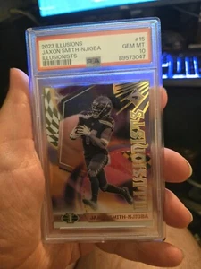 2023 Panini Illusions Illusionists #15 Jaxon Smith-Njigba RC Rookie PSA 10 JSN - Picture 1 of 2
