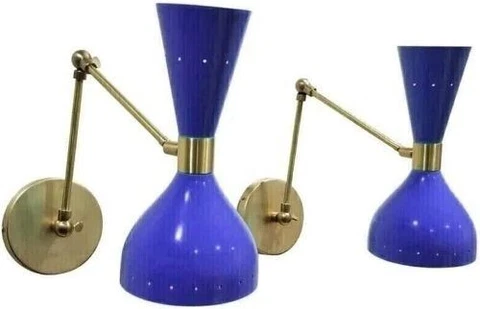 Wall Sconce Diabolo Pair of Modern Italian Wall Lights Wall Fixture Decor Lamps Cover