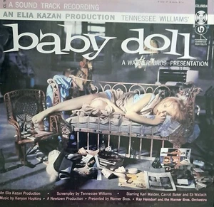 BABY DOLL Kenyon Hopkins LP Movie Soundtrack - Picture 1 of 2