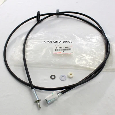 NUEVO GENUINO 79-84 TOYOTA Land Cruiser FJ BJ 40 55 CABLE VELOCÍMETRO 83710-69106 Foto 1 de 4