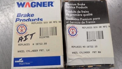 NORS JEEP CJ RIGHT AND LEFT FRONT BRAKE WHEEL CYLINDERS 1972-1977 - Image 1 of 4