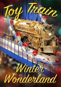 Toy Train Winter Wonderland O Guage Model Lionel Polar Express Christmas Layout - Picture 1 of 1