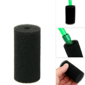 4 Stück Aquarium Aquarium Schwarz Baumwolle Filter Schaum Schwamm Teich Schutz - Bild 1 von 3