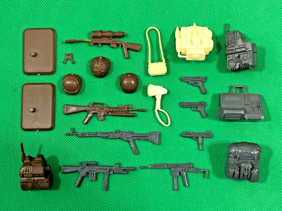Vintage GI Joe ARAH 1987 3.75 BATTLE GEAR Accessory Pack PICK LOT gun helmet - Image 1 of 1
