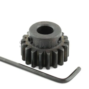 1.5M18T 5mm Bore Hole 18 Teeth Module 1.5 Motor Metal Gear Wheel Top Screw - Picture 1 of 4
