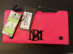 Neu mit Etikett Badgley Mischka rosa Geldbörse - Bild 1 von 5